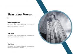 Measuring forces ppt powerpoint presentation infographics templates cpb