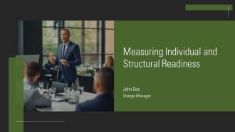 Measuring Individual And Structural Readiness PPT Guidelines AT