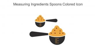 Measuring Ingredients Spoons Colored Icon In Powerpoint Pptx Png And Editable Eps Format