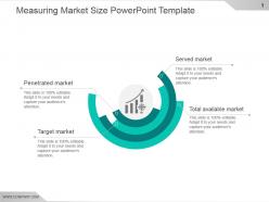 Measuring market size powerpoint template