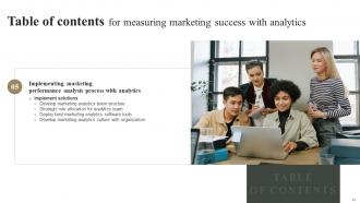 Measuring Marketing Success With Analytics MKT CD Appealing Visual