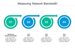 Measuring network bandwidth ppt powerpoint presentation slideshow cpb
