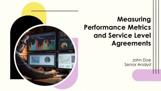 Measuring Performance Metrics And Service Level Agreements PPT Sample AT