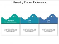 Measuring process performance ppt powerpoint presentation portfolio deck cpb