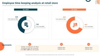Measuring Retail Store Functions Employee Time Keeping Analysis At Retail Store