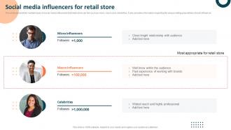 Measuring Retail Store Functions Social Media Influencers For Retail Store