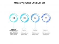Measuring sales effectiveness ppt powerpoint presentation file example file cpb