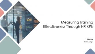 Measuring Training Effectiveness Through HR Kpis PPT Summary AT