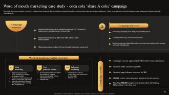 Measuring WOM Marketing Campaign Success Powerpoint Presentation Slides MKT CD V Captivating Designed