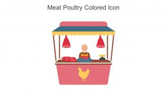Meat Poultry Colored Icon In Powerpoint Pptx Png And Editable Eps Format