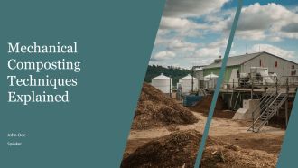 Mechanical Composting Techniques Explained PPT Slides AT
