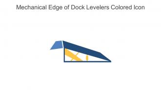 Mechanical Edge Of Dock Levelers Colored Icon In Powerpoint Pptx Png And Editable Eps Format