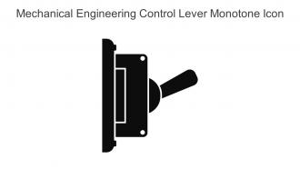 Mechanical Engineering Control Lever Monotone Icon In Powerpoint Pptx Png And Editable Eps Format