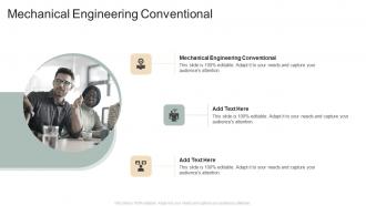 Mechanical Engineering Conventional In Powerpoint And Google Slides Cpb