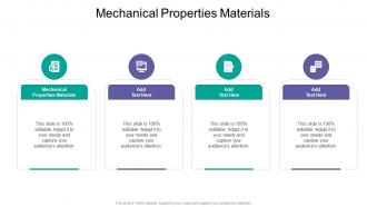 Mechanical Properties Materials In Powerpoint And Google Slides Cpb