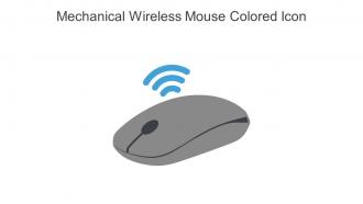 Mechanical Wireless Mouse Colored Icon In Powerpoint Pptx Png And Editable Eps Format