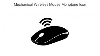 Mechanical Wireless Mouse Monotone Icon In Powerpoint Pptx Png And Editable Eps Format