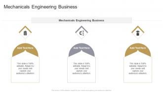 Mechanicals Engineering Business In Powerpoint And Google Slides Cpb