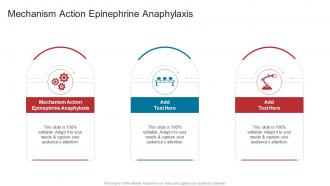 Mechanism Action Epinephrine Anaphylaxis In Powerpoint And Google Slides Cpb