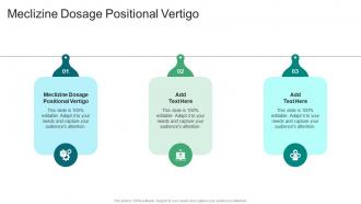 Meclizine Dosage Positional Vertigo In Powerpoint And Google Slides Cpb