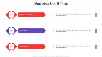 Meclizine Side Effects In Powerpoint And Google Slides Cpb
