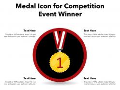 Medal Icon For Competition Event Winner