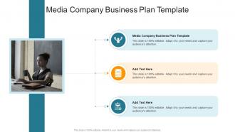 Media Company Business Plan Template In Powerpoint And Google Slides Cpb
