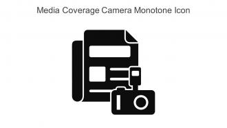 Media Coverage Camera Monotone Icon In Powerpoint Pptx Png And Editable Eps Format