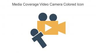 Media Coverage Video Camera Colored Icon In Powerpoint Pptx Png And Editable Eps Format