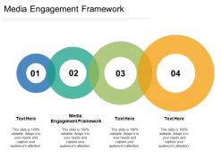Media engagement framework ppt powerpoint presentation file influencers cpb