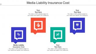 Media Liability Insurance Cost Ppt Powerpoint Presentation Pictures Visual Cpb
