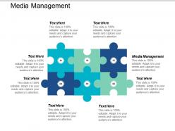 Media management ppt powerpoint presentation styles vector cpb