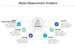 Media measurement analytics ppt powerpoint presentation summary graphics design cpb