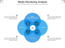 Media monitoring analysis ppt powerpoint presentation outline slide cpb