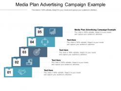 Media plan advertising campaign example ppt powerpoint presentation layouts guide cpb
