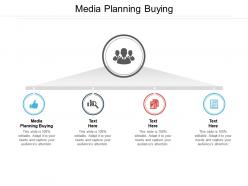 Media planning buying ppt powerpoint presentation layouts brochure cpb