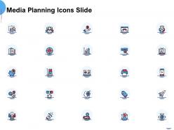 Media planning icons slide l1127 ppt powerpoint presentation pictures