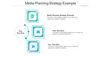 Media planning strategy example ppt powerpoint presentation model clipart images cpb