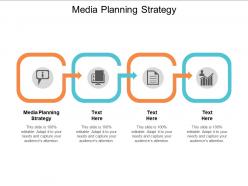 Media planning strategy ppt powerpoint presentation file shapes cpb