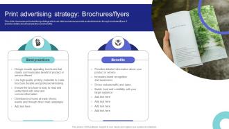 Media Planning Strategy Print Advertising Strategy Brochures Flyers Strategy SS V