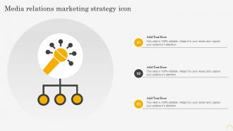 Media Relations Marketing Strategy Icon