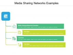 Media sharing networks examples ppt powerpoint presentation file show cpb