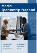 Media Sponsorship Proposal Example Document Report Doc Pdf Ppt