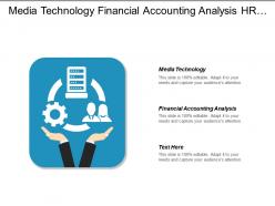 Media technology financial accounting analysis hr organisation asset management cpb
