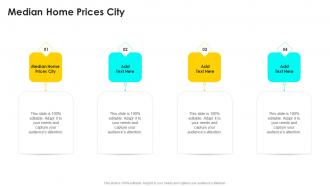 Median Home Prices City In Powerpoint And Google Slides Cpb