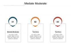 Mediate moderate ppt powerpoint presentation layouts gallery cpb