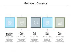 Mediation statistics ppt powerpoint presentation show ideas cpb