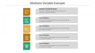 Mediator variable example ppt powerpoint presentation portfolio design inspiration cpb