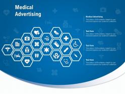 Medical advertising ppt powerpoint presentation icon slides