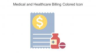 Medical And Healthcare Billing Colored Icon In Powerpoint Pptx Png And Editable Eps Format